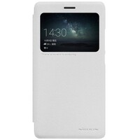 Полиуретановый чехол Nillkin Sparkle Leather Case White для Huawei Mate S