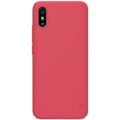 Пластиковый чехол с подставкой Nillkin Super Frosted Shield Красный для Xiaomi Redmi 9i(1)