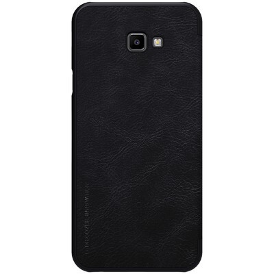 Кожаный чехол Nillkin Qin Leather Case Черный для Samsung J4 Plus (2018)(2)