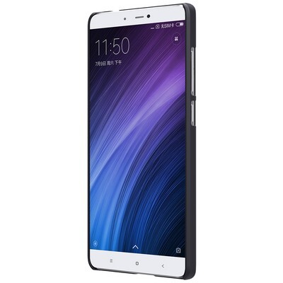 Пластиковый чехол с пленкой Nillkin Super Frosted Shield Black для Xiaomi RedMi 4 Pro(2)