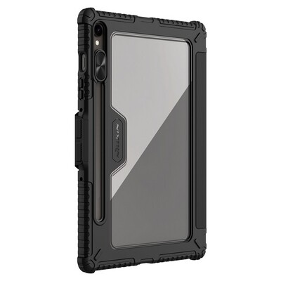 Защитный чехол Nillkin Bumper Leather Case Pro Multi-angle Черный для Samsung Galaxy Tab S9 5G(2)