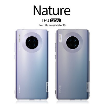 Силиконовый чехол Nillkin Nature TPU Case Прозрачный для Huawei Mate 30(4)