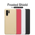 Пластиковый чехол с подставкой Nillkin Super Frosted Shield Золотой для Huawei P30 Pro(#5)