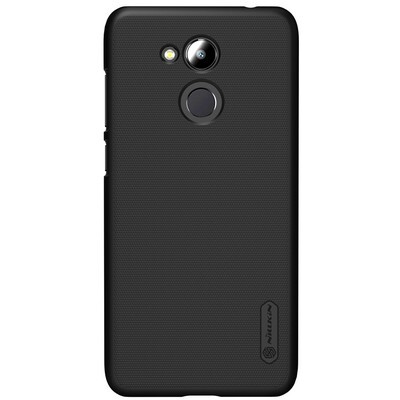 Пластиковый чехол с пленкой Nillkin Super Frosted Shield Black для Huawei Honor 6C Pro\ V9 Play(1)