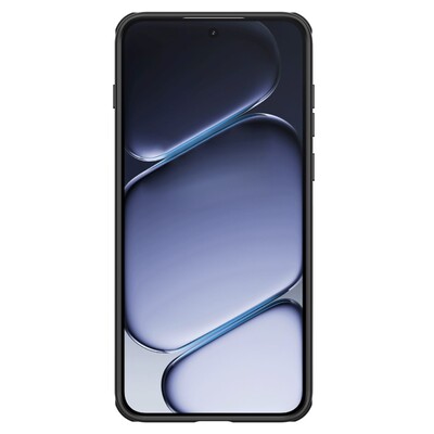 Пластиковый чехол с пластиной Magsafe Nillkin Super Frosted Shield Pro Magnetic Case черный для OnePlus Ace 6/ Ace 6T(3)