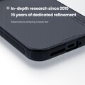 Пластиковый чехол с пластиной Magsafe Nillkin Super Frosted Shield Pro Magnetic Case черный для Xiaomi 17(#9)