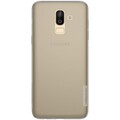 Силиконовый чехол Nillkin Nature TPU Case Серый для Samsung Galaxy J8(#1)