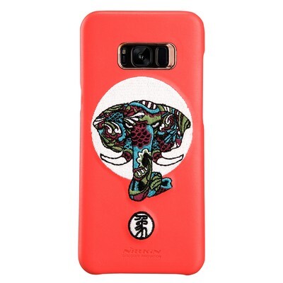 Кожаная накладка Nillkin Brocade Series Red Elephant для Samsung G950F Galaxy S8(1)