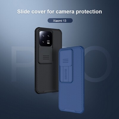 Чехол-накладка Nillkin CamShield Pro Черная для Xiaomi 13(9)