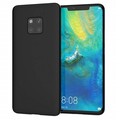 Силиконовый чехол TPU Matte Case 1mm черный для Huawei Mate 20(#1)