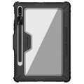 Защитный чехол Nillkin Bumper Leather Case Pro Черный для Samsung Galaxy Tab S7 FE(#2)