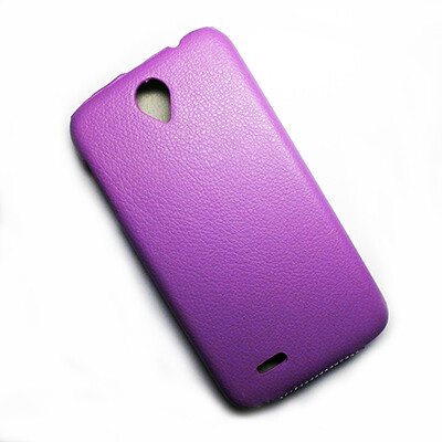 Кожаный чехол Armor Case Purple для Lenovo IdeaPhone A850(4)