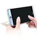 Полиуретановый чехол Nillkin Sparkle Leather Case Gold для HTC Desire EYE(#2)