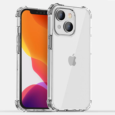 Противоударный чехол Ipaky Crystal Bumper Case прозрачный для Apple iPhone 13(1)