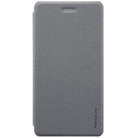 Полиуретановый чехол книга Nillkin Sparkle Leather Case Black для Nokia 7