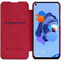 Кожаный чехол Nillkin Qin Leather Case Черный для Huawei P20 Lite 2019 (Nova 5i)(#3)