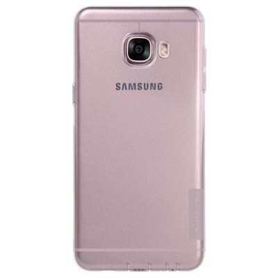 Силиконовый чехол Nillkin Nature TPU Case Grey для Samsung Galaxy C5 (C5000)(1)