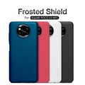 Пластиковый чехол Nillkin Super Frosted Shield Синий для Xiaomi Poco X3/ Poco X3 Pro(#5)