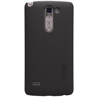 Пластиковый чехол Nillkin Super Frosted Shield Black  для LG G3 Stylus D690
