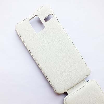 Кожаный чехол Armor Case White для Lenovo S580(4)