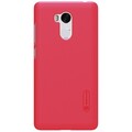 Пластиковый чехол с пленкой Nillkin Super Frosted Shield Red для Xiaomi RedMi 4 Pro(#1)