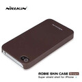 Пластиковый чехол Nillkin D-Style Matte Brown для Apple iPhone 4/4S(#2)