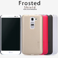 Пластиковый чехол Nillkin Sparkle Leather Case Black для LG Optimus G2 Mini D618(#4)