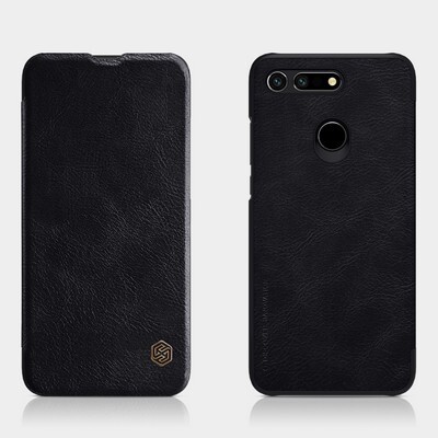 Кожаный чехол Nillkin Qin Leather Case Черный для Huawei Honor View 20(4)