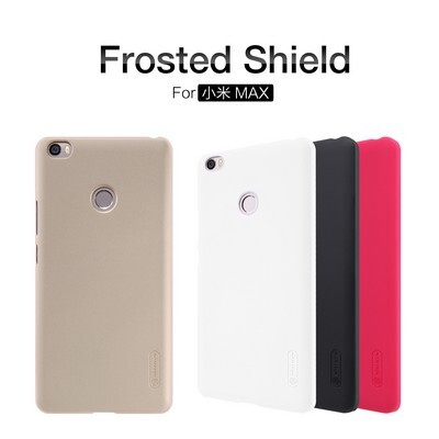 Пластиковый чехол с пленкой Nillkin Super Frosted Shield Black для Xiaomi Mi Max(4)