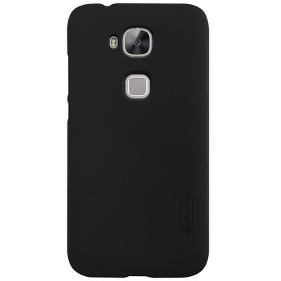 Пластиковый чехол с пленкой Nillkin Super Frosted Shield Black для Huawei G7 Plus(1)