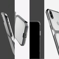 Чехол бампер Nillkin Crystal Series Синий для Apple iPhone Xs(#4)