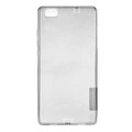 Силиконовый чехол Nillkin Nature TPU Case Grey для Huawei Ascend P8 Lite(#2)