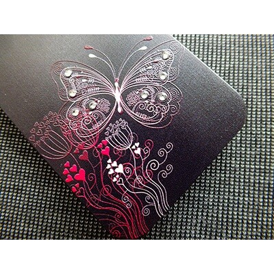 Пластиковый чехол Butterfly Case Black для Apple iPhone 4/4S(3)