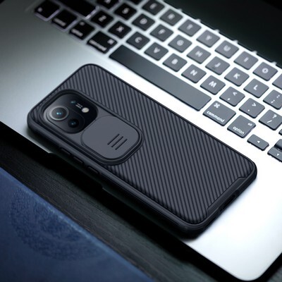 Чехол-накладка Nillkin CamShield Pro Черная для Xiaomi 11(4)