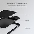 Силиконовая накладка Nillkin CamShield Leather Case Черная для Apple iPhone 13(#6)
