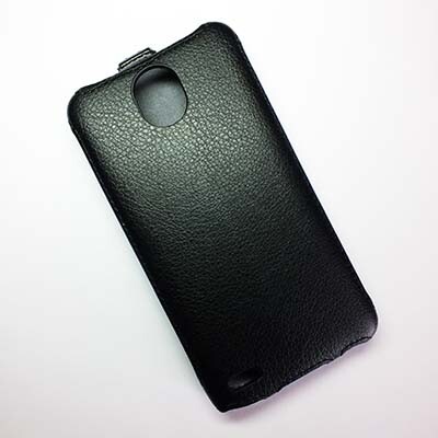 Кожаный чехол Armor Case Black для Lenovo IdeaPhone S890(3)