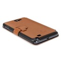 Кожаный чехол книга SGP Stehen Leather Case Vintage Brown для Samsung N7000 Galaxy Note(#3)