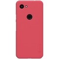 Пластиковый чехол с подставкой Nillkin Super Frosted Shield Красный для Google Pixel 3a(#1)