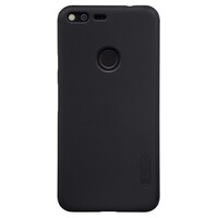 Пластиковый чехол с пленкой Nillkin Super Frosted Shield Black для Google Pixel XL
