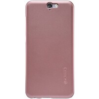 Пластиковый чехол с пленкой Nillkin Super Frosted Shield Rose Gold для HTC One A9