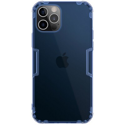 Силиконовый чехол Nillkin Nature TPU Case Синий для Apple iPhone 12 Pro Max(1)
