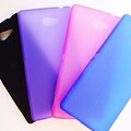 Силиконовый чехол Becolor Pink Mat для Sony Xperia M2 Dual S50h(#3)
