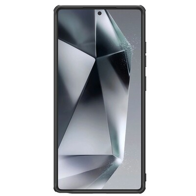 Пластиковый чехол Nillkin Super Frosted Shield Pro Черный для Samsung Galaxy S25 Ultra(2)
