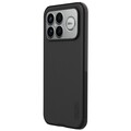 Пластиковый чехол с пластиной Magsafe Nillkin Super Frosted Shield Pro Magnetic Case черный  для Xiaomi Poco F8 Ultra(#2)
