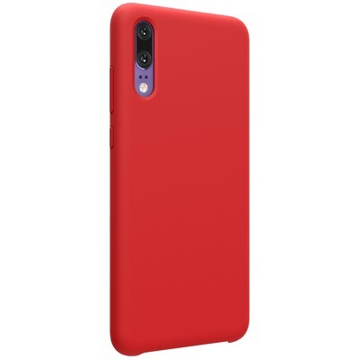 Чехол бампер Nillkin Flex Pure Case Красный для Huawei P20(3)