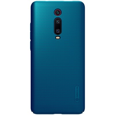 Пластиковый чехол с подставкой Nillkin Super Frosted Shield Синий для Xiaomi 9T\ K20\ K20 Pro(1)