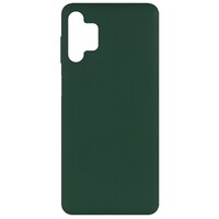 Силиконовый чехол Silicone Case зеленый для Samsung Galaxy A32 5G