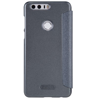 Полиуретановый чехол книга Nillkin Sparkle Leather Case Black для Huawei Honor 8(2)