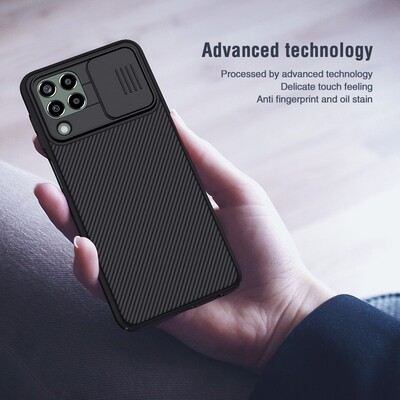 Чехол-накладка Nillkin CamShield Синяя для Samsung Galaxy M33(3)