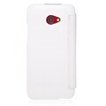 Кожаный чехол-книга HOCO Crystal leather Case White для HTC Butterfly S(#2)